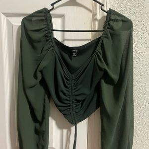 Green SHEIN Shirt